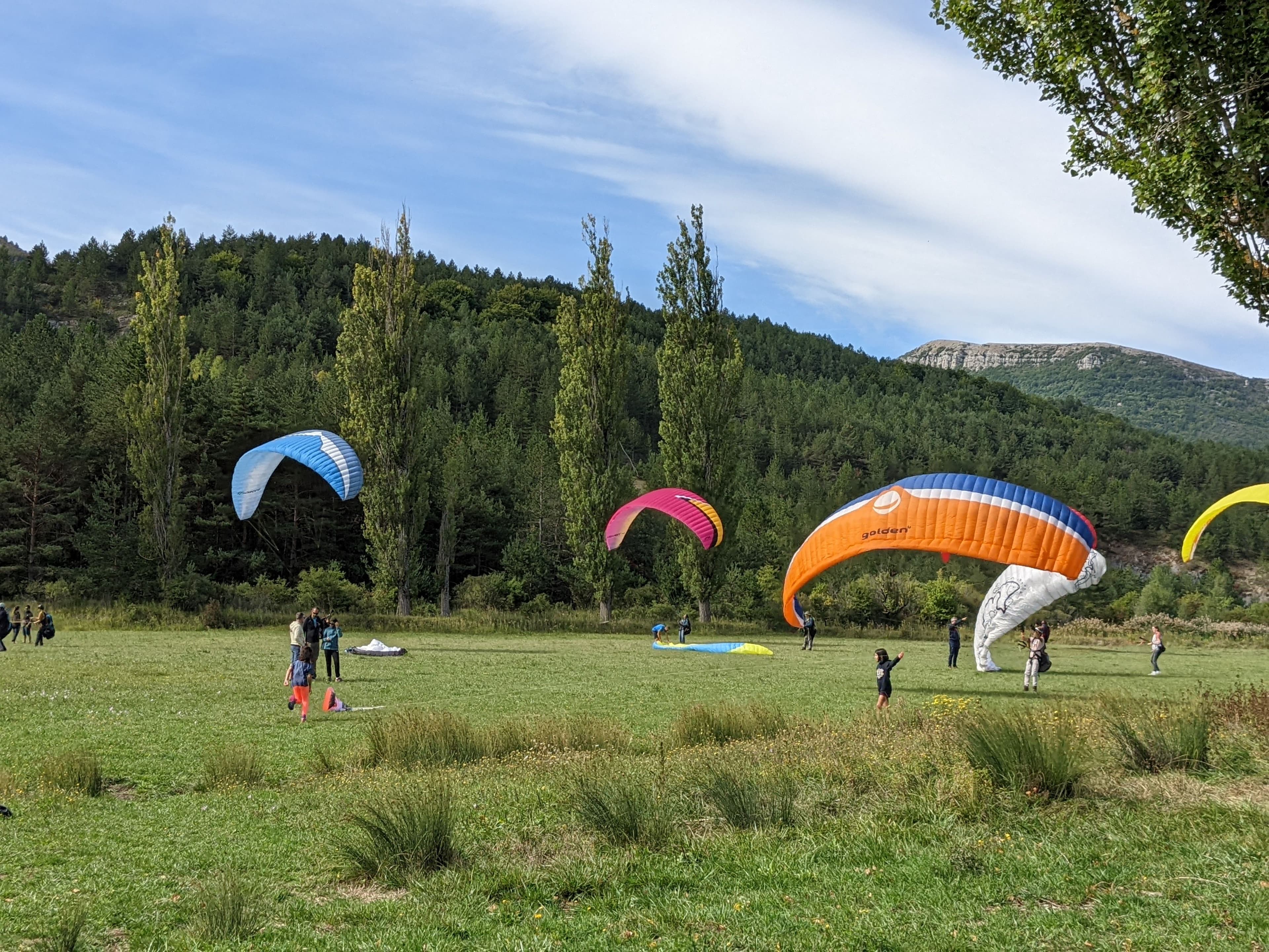 Paragliding at Bhimtal